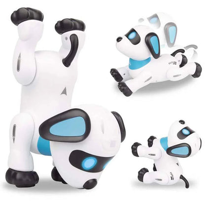 Remote Control Stunt Dog – Programmable Smart Robot Pet Toy with Singing & Dancing - Jaiman Toys
