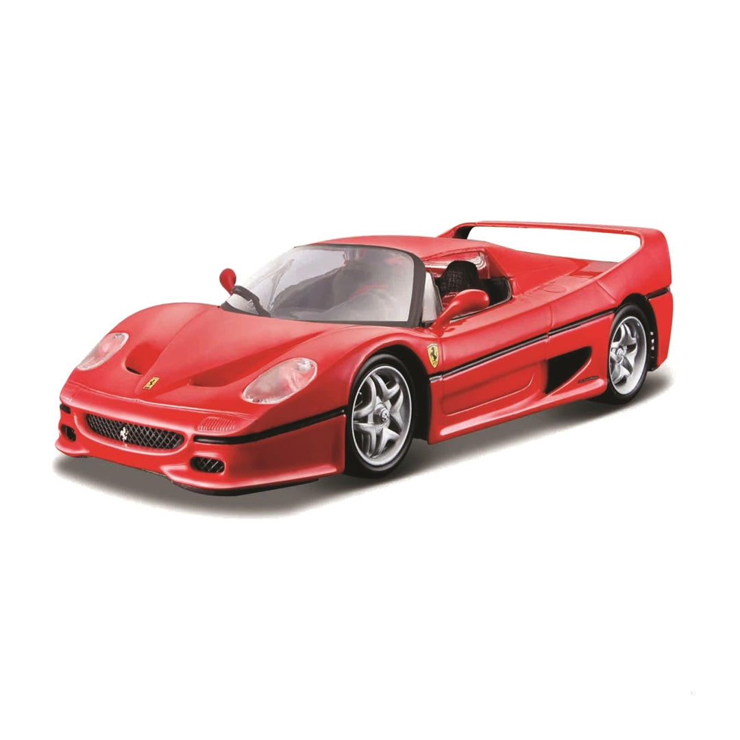 Bburago Ferrari F50 Red Die-Cast Model Car | 1:64 Scale | Official Ferrari Licensed