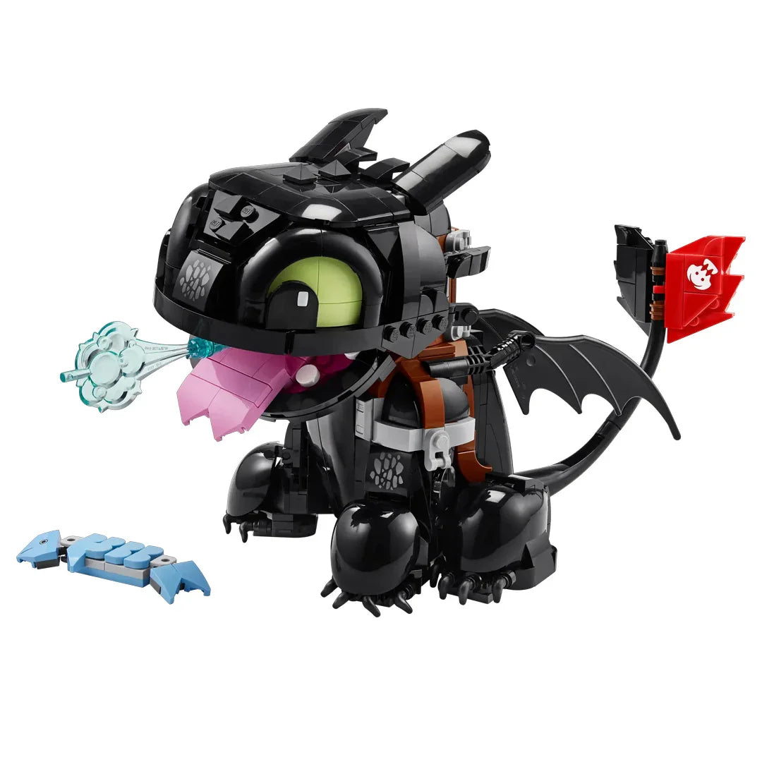 LEGO 10375 How to Train Your Dragon Toothless – Collectible Buildable Dragon Toy