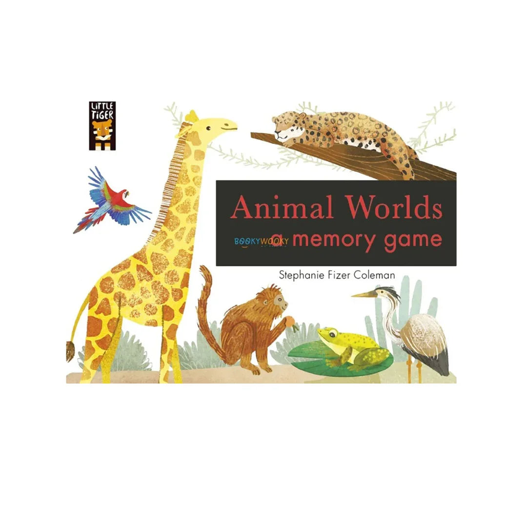 Animal Worlds: A Memory Matching Game for Kids & Families - Jaiman Toys