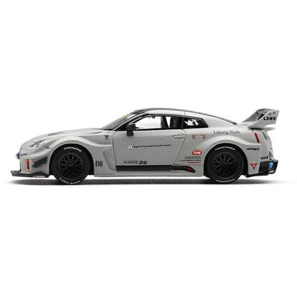 MINI GT 1:64 Nissan LB-Silhouette WORKS GT 35GT-RR Ver.1 Matt Grey Die-Cast Model Car