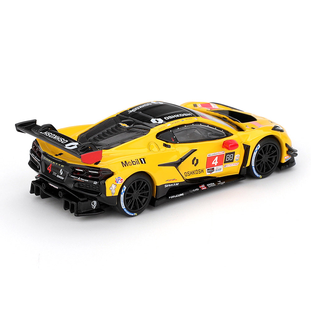 MINI GT 1:64 Chevrolet Corvette Z06 GT3.R #4 2025 IMSA Daytona 24 Hrs | Corvette Racing by Pratt Miller Motorsports | MGT01197 | BGX