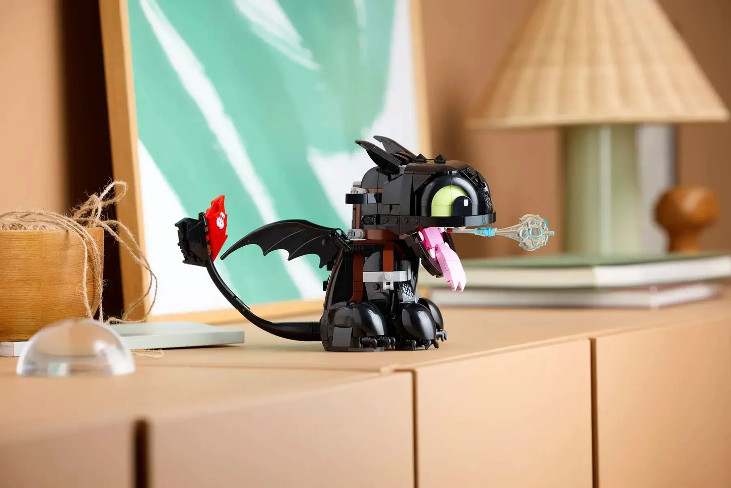 LEGO 10375 How to Train Your Dragon Toothless – Collectible Buildable Dragon Toy