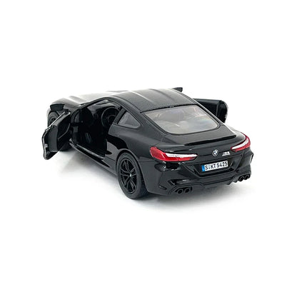 KiNSMART KT5425W BMW M8 Competition Coupe – 1:36 Scale Die-Cast Model Car - Black - Jaiman Toys