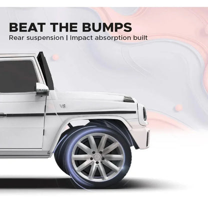 EMotorad Formula Fun Mercedes Benz G-Wagon Ride-On Car for Kids – Battery Operated with Remote Control