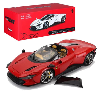 Bburago 1:18 Ferrari Daytona SP3 Red | Signature Series Diecast Supercar Collectible Model