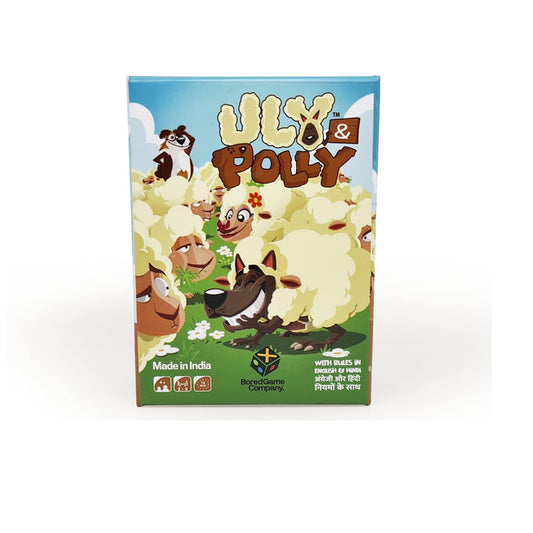 Blue Orange Games Uly & Polly Family Card Game – Quick & Fun Strategy Game for Kids & Adults (2–5 Players, Ages 7+)