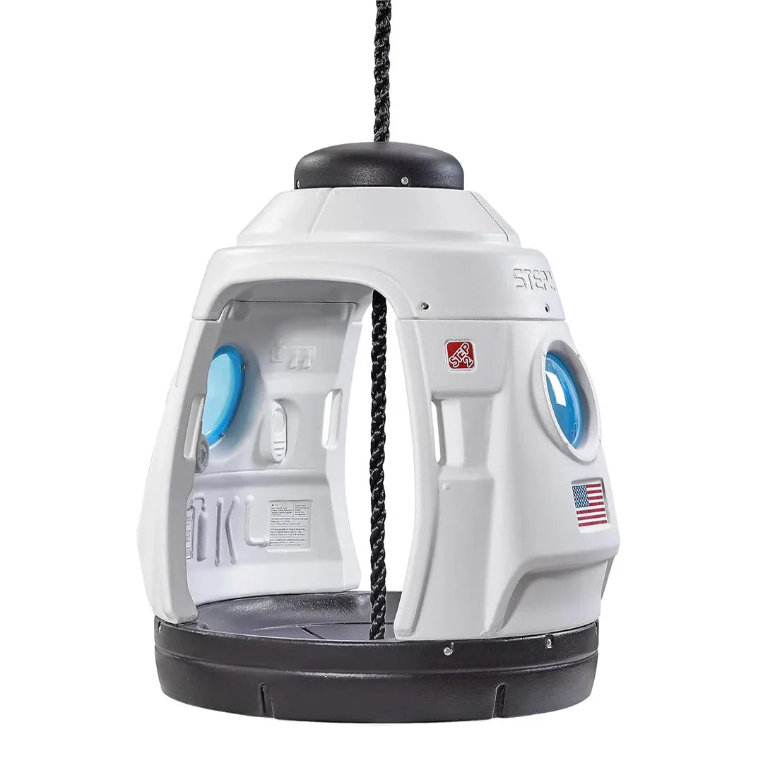 Step2 Space Capsule Swing – Rocketship Outdoor/Indoor Swing for Kids Aged 3–7, 2-Seater - Jaiman Toys