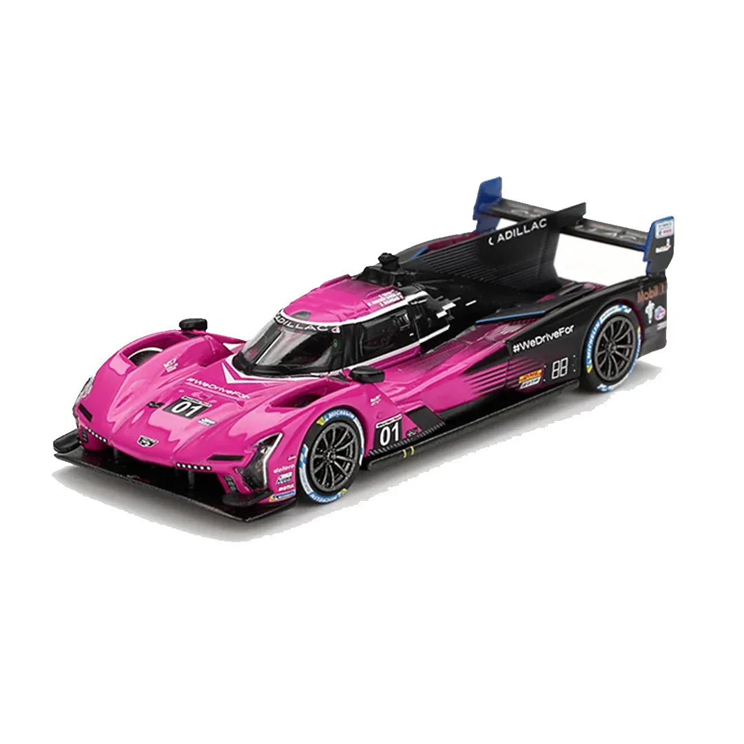 Mini GT 1:64 Cadillac V-Series.R #01 Cadillac Racing 2024 IMSA Petit Le Mans – Diecast Scale Model Car Collectible