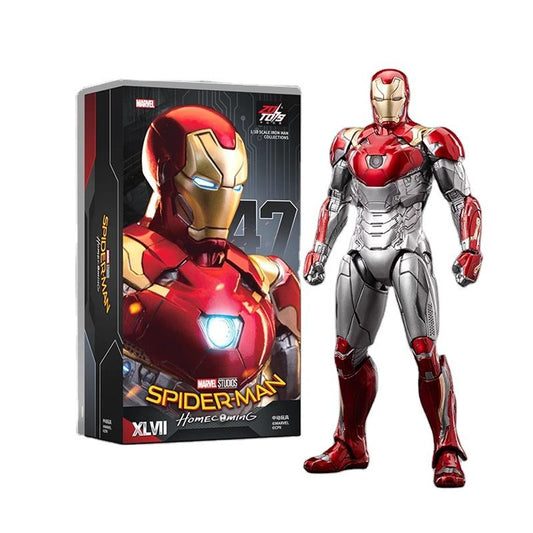 ZD 1906-47 Toys Marvel Iron Man MK47 1/10 Scale Action Figure – 10th Anniversary Edition (Non-Light)