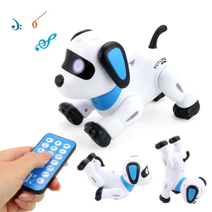 Remote Control Stunt Dog – Programmable Smart Robot Pet Toy with Singing & Dancing - Jaiman Toys