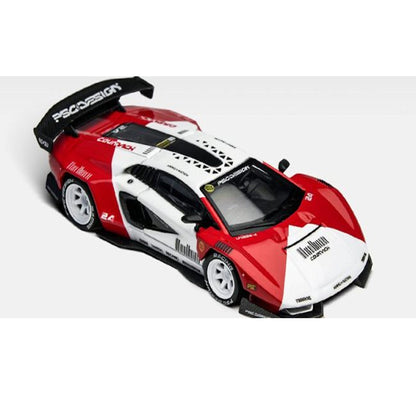 Time Micro x PSC Design 1:64 Lamborghini Countach “V” Marlboro Livery Diecast Model (TM647703)