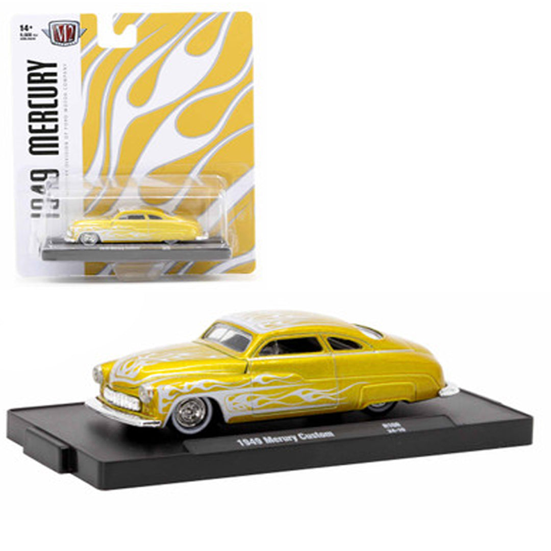 M2 Machines Auto-Drivers R108 1949 Mercury Custom 1:64 Diecast Model Car