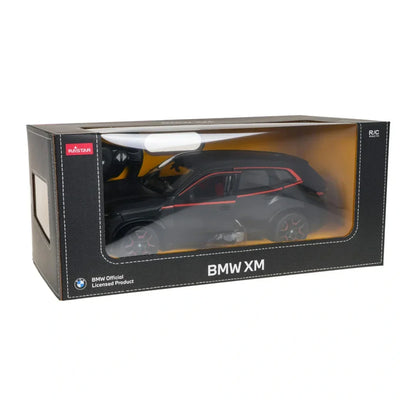 Rastar 1:14 BMW XM RC Car | Official Licensed Remote Control SUV (Black)
