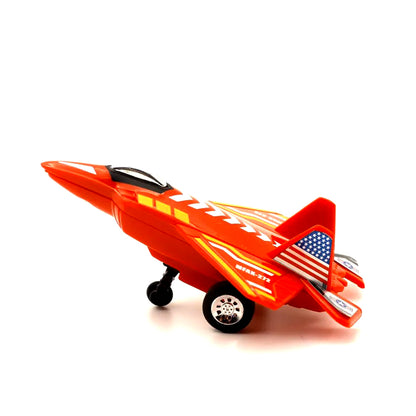 Centy Fly High Raptor Pull Back Action Fighter Jet Toy Airplane | Die-Cast Aircraft Model for Kids | 3+ Years | BGX
