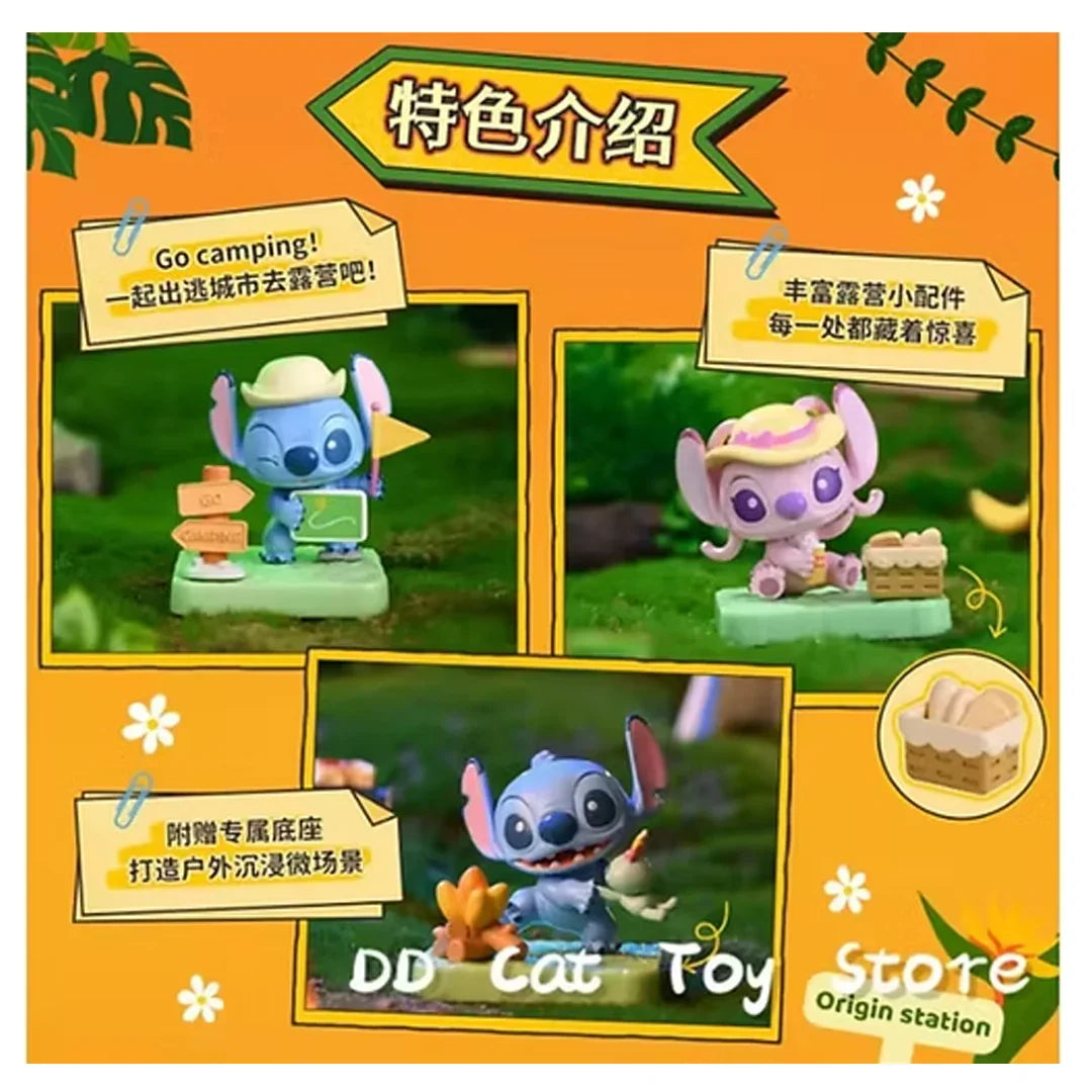 Disney Stitch Ultimate Action Figure Go Camping – Ultimate Action Figure Blind Box (1 Piece) - Jaiman Toys