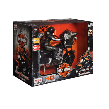 Maisto Tech RC Harley-Davidson XL 1200N Nightster – 1:6 Scale Radio Control Bike with Rider Figure - Jaiman Toys