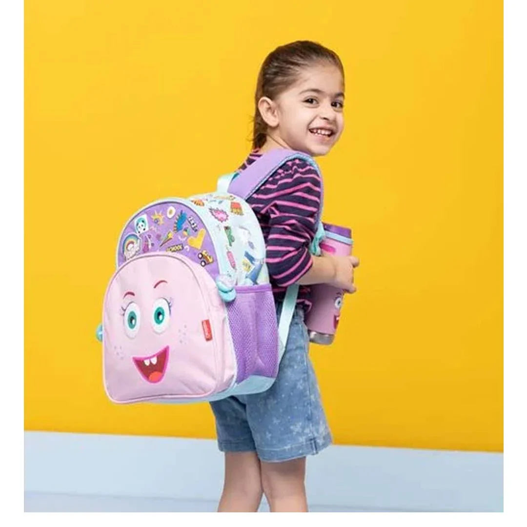 Rabitat School Bags Smash 3D Embossed Kids Backpack – Fun & Durable School Bag - Jaiman Toys