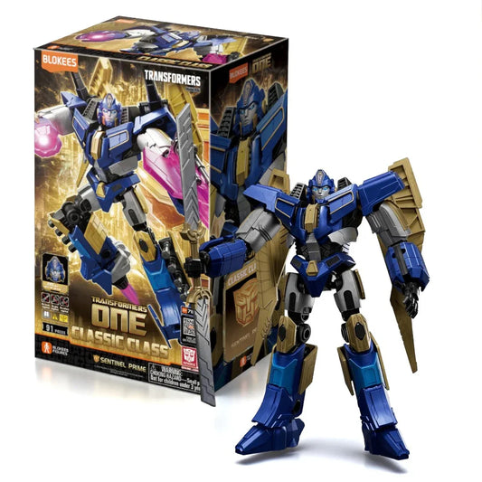Blokees Transformers Classic Class – Sentinel Prime Model Kit | 91-Piece DIY 5Inch-Buildable Figure