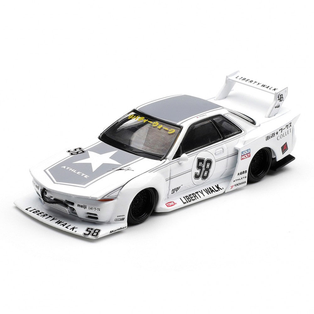 MINI GT 1:64 (Blister Pack) LBWK Nissan Skyline GT-R (R32) Kaido