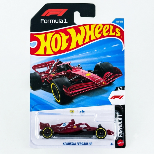 Hot Wheels Scuderia Ferrari HP Formula 1 2025 Die-Cast Car | 1:64 Scal ...