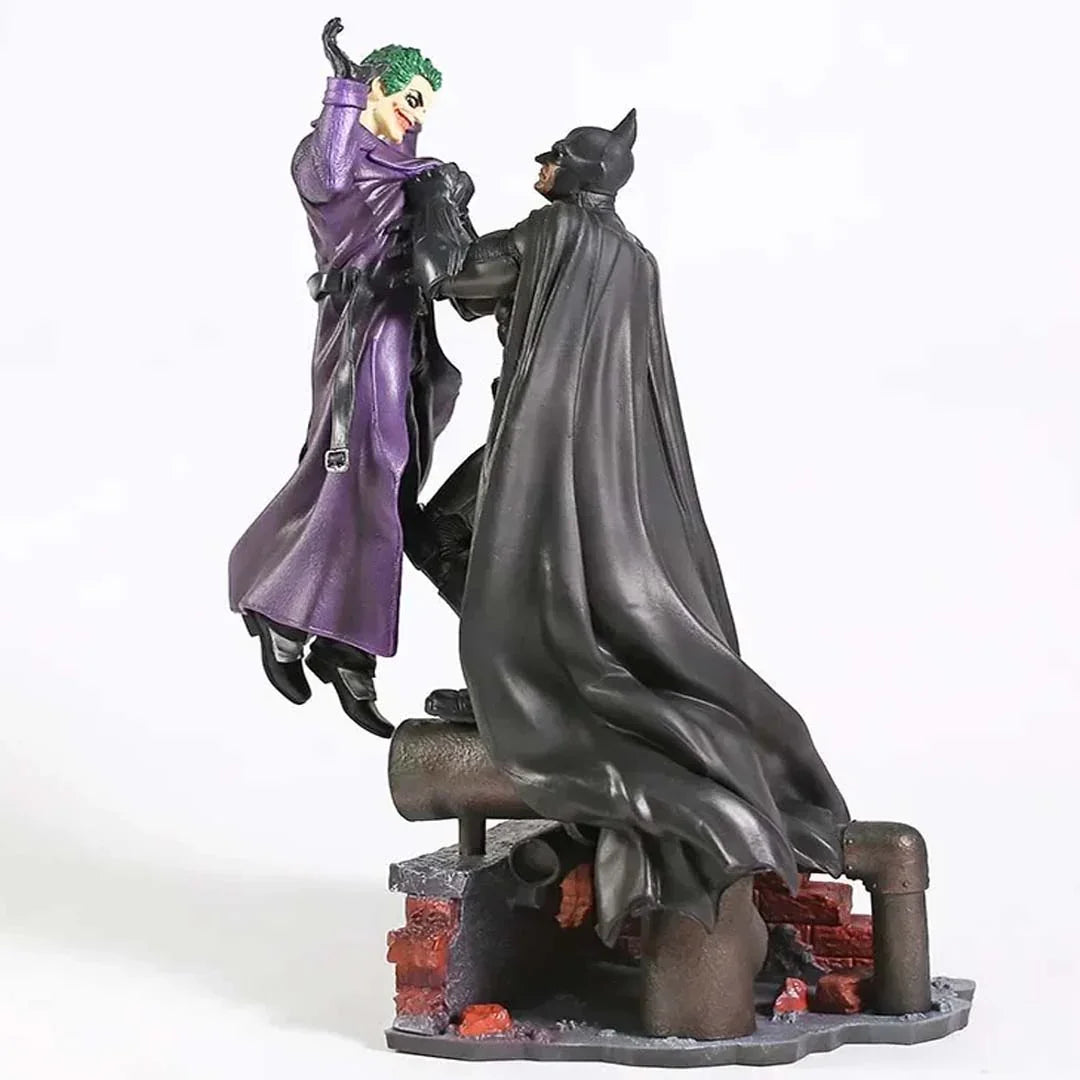 Batman vs The Joker Arkham City Showdown – 30cm Ultimate Action Figure, Premium Collector’s Statue | DC Comics Luxury Edition hw - Jaiman Toys