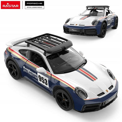Rastar 1:14 Porsche 911 Dakar Performance RC Car | Official Licensed Remote-Control Off-Road Model with 2.4G Control