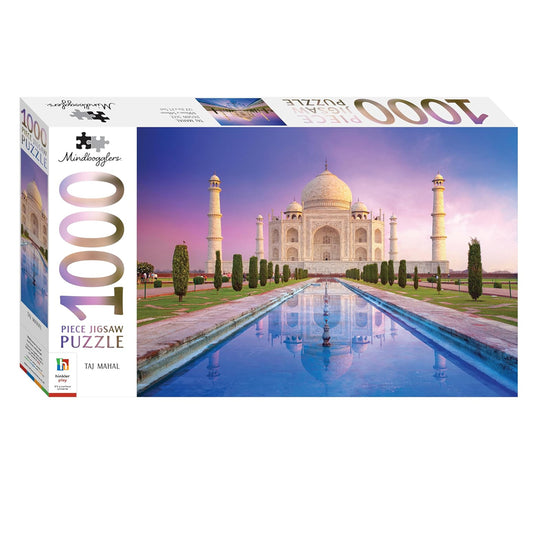 Mindbogglers Taj Mahal 1000-Piece Jigsaw Puzzle | Challenging Puzzle for Kids 8+ & Adults