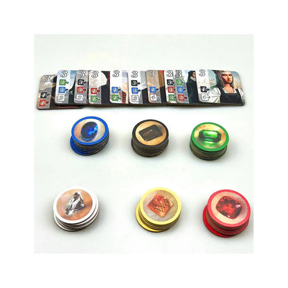 Splendor Board Game – Strategy Card Game for 2-4 Players - Jaiman Toys