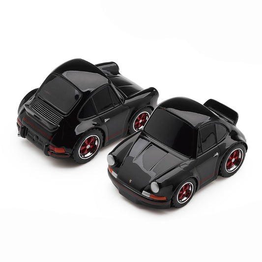 MINI GT 1:64 (Blister Pack) Qube Carz Porsche 911 Carrera RS 2.7 Black/Red – 012