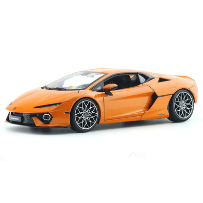Bburago Lamborghini Temerario Orange 1:18 Diecast Model Car – Licensed Supercar Collectible Replica