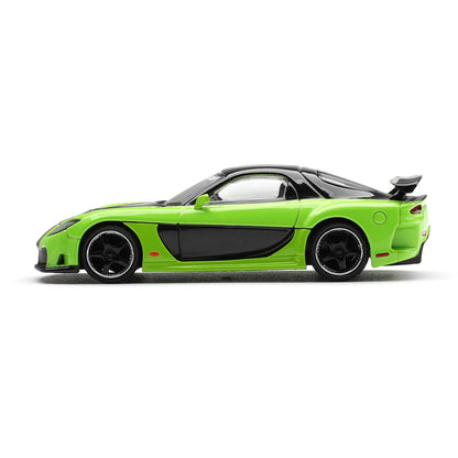 MINI GT 1:64 Mazda RX-7 VeilSide Fortune 7 Green Die-Cast Model Car