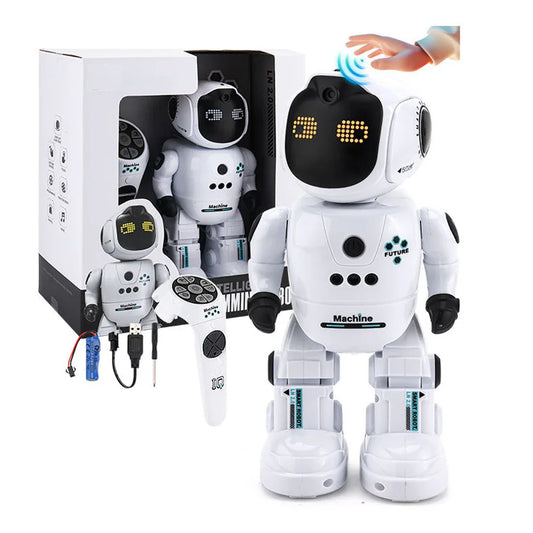 RC Robot Toys for Kids – Remote Control Smart Robot with Lights, Music & Dance for Age 3+ - Jaiman Toys