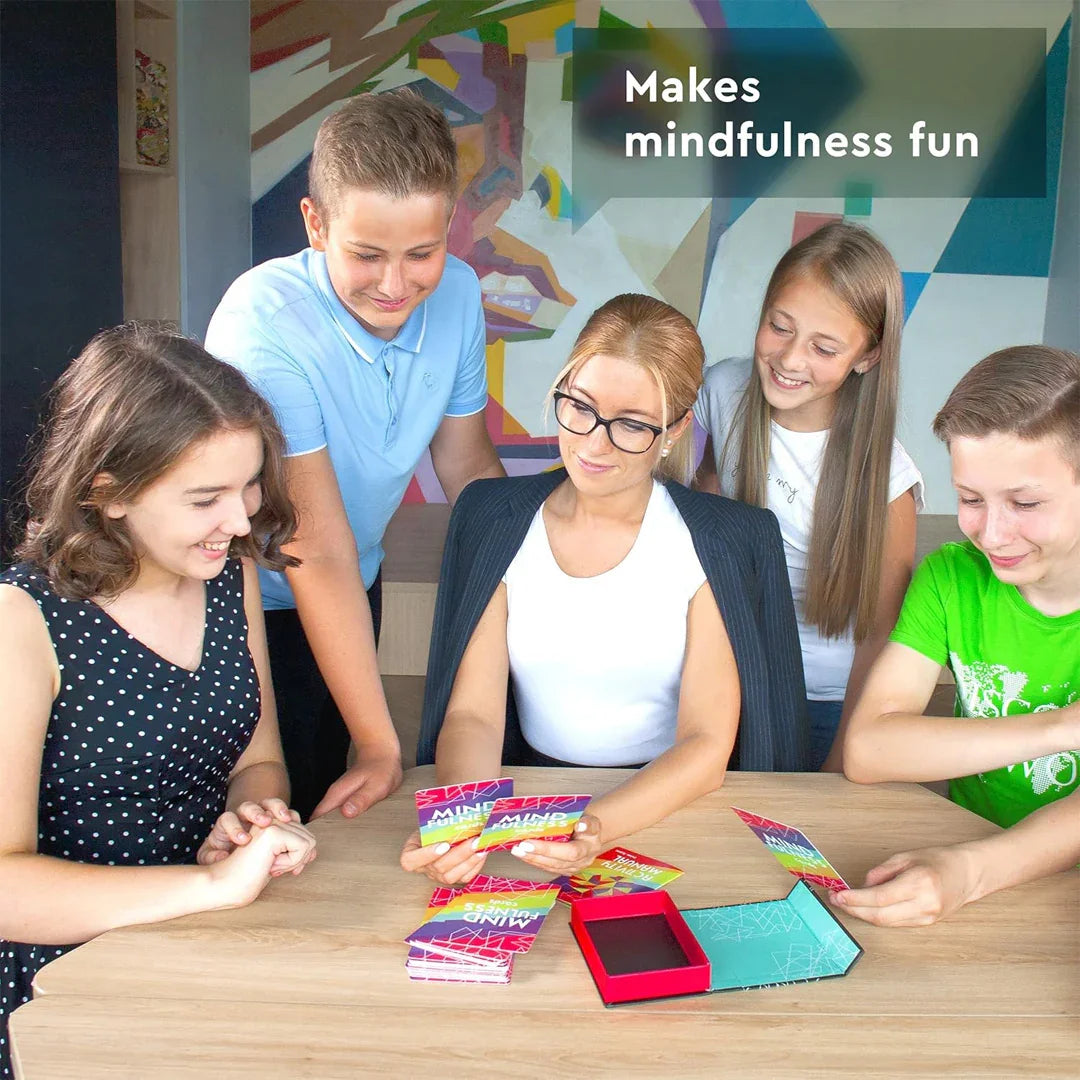 The Mindfulness Game – Fun Card Game for Relaxation, Focus & Stress Relief - Jaiman Toys