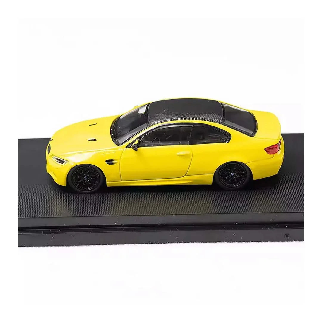 Fine Model 1:64 BMW M3 Coupe E92 – Yellow – Die-Cast Car Model Toy Collectible - Jaiman Toys