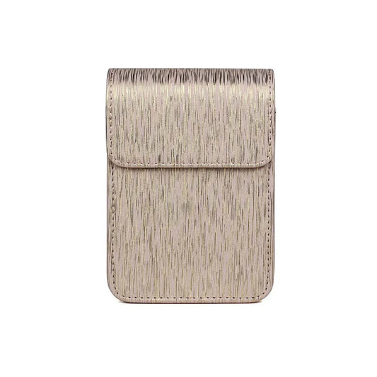 Protective PU Leather Case for Fujifilm Instax Mini LiPlay – Compact Camera Bag with Shoulder Strap - Gold - Jaiman Toys