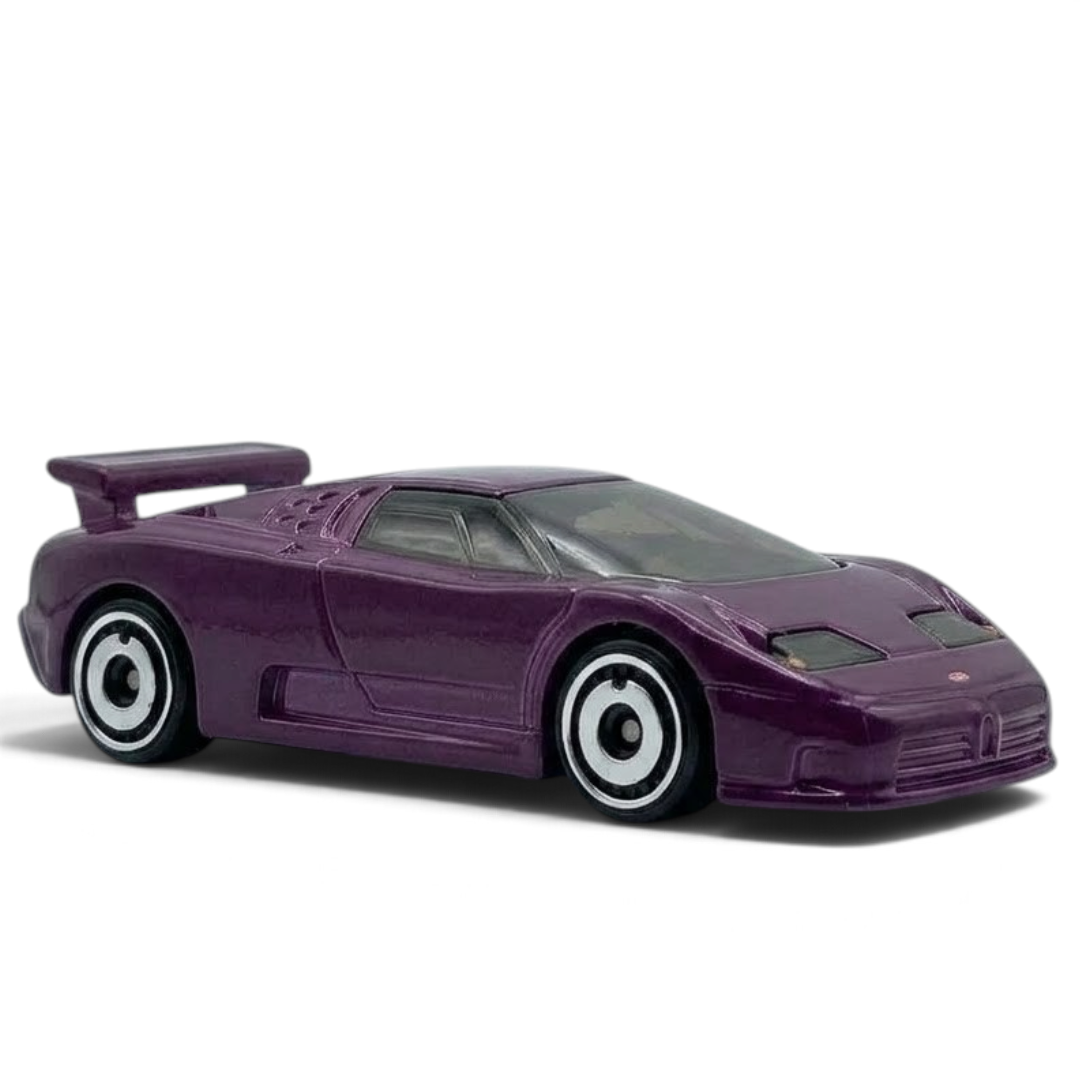 Hot Wheels 1:64 2025 ’94 Bugatti EB110 SS Super Treasure Hunt #221/250 | HW Race Day Diecast | With Protector Case