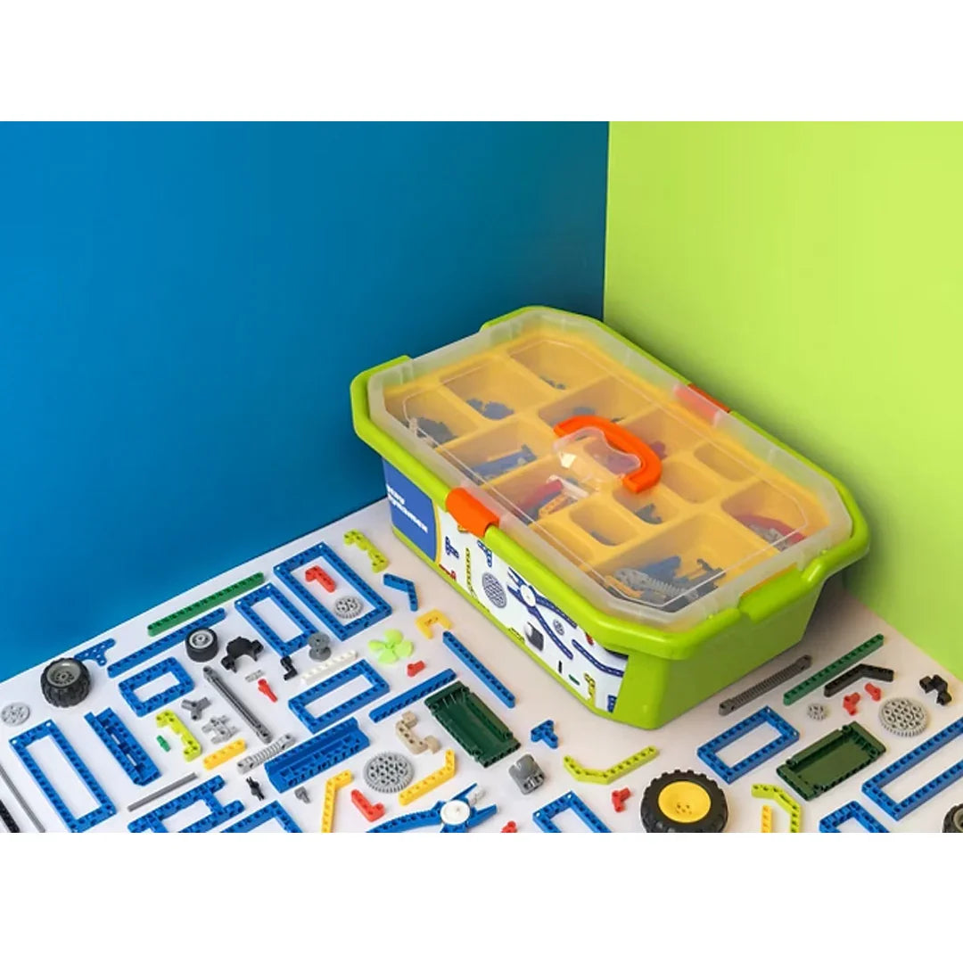 Yudu Play Dynamex – Foundational Mechanical Blocks Kit (435+ Components, Ages 8+) - Jaiman Toys