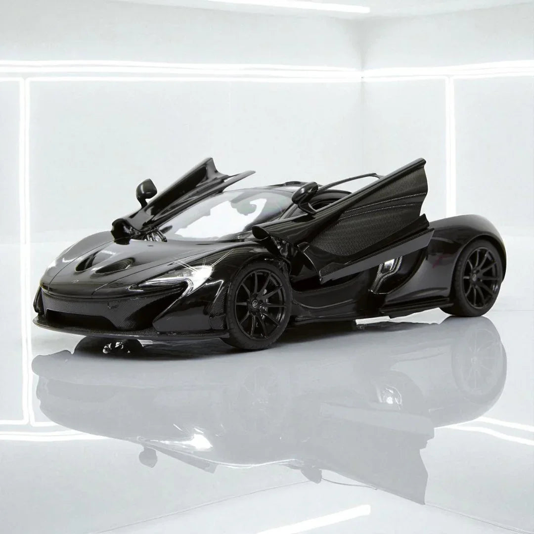 Rastar 1:24 McLaren P1 Die-Cast Model – Black| Openable Doors (56700) - Jaiman Toys
