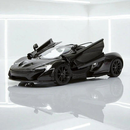 Rastar 1:24 McLaren P1 Die-Cast Model – Black| Openable Doors (56700) - Jaiman Toys