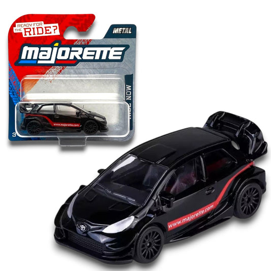 Majorette 1:64 Toyota Yaris Rally Car – Die-Cast Metal Collector Edition