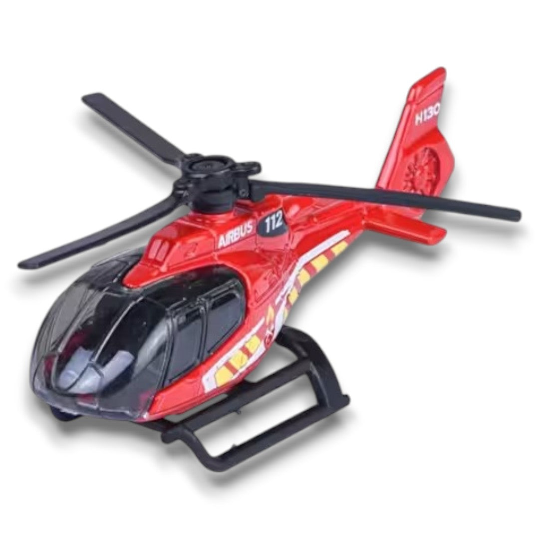 Majorette 1:64 Airbus H130 Rescue Helicopter – Die-Cast Metal Collector Edition
