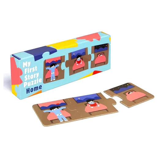 My First Story Puzzle: Home – Early Learning Puzzle for Kids - Jaiman Toys