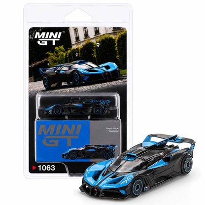 MINI GT (Blister Pack) 1:64 Bugatti Bolide Presentation Die-Cast Model Car