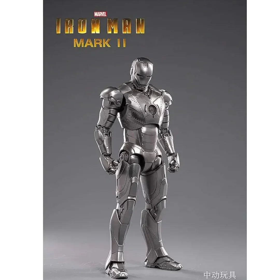 ZD Toys Ultimate Action Figure – Iron Man Mark II (1:10 Scale Collectible) - Jaiman Toys
