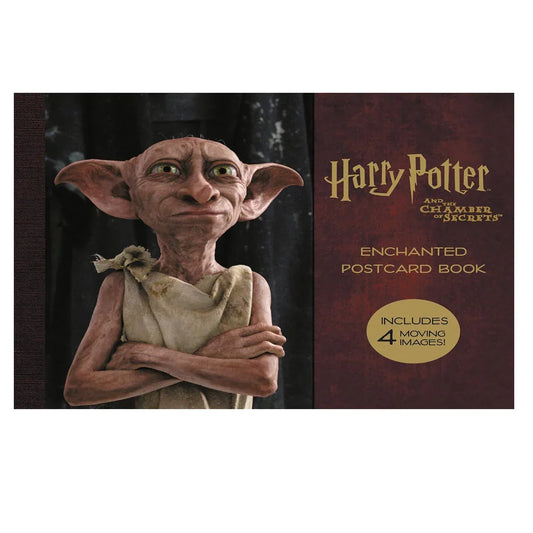 Harry Potter Chamber of Secrets Enchanted Postcard Book – Collectible Postcards