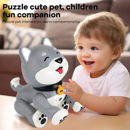 Interactive RC Stunt Dog Robot – Programmable Touch-Controlled Cartoon Robot for Kids - Jaiman Toys