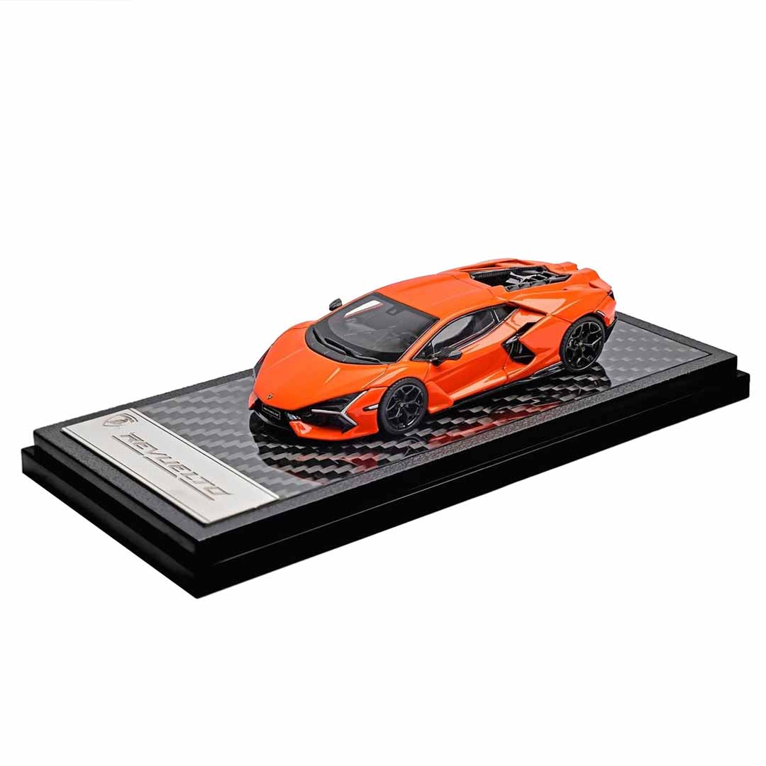 LCD Models 1:64 Lamborghini Revuelto Coupe Orange Die-Cast Model Car | Premium Collectible Supercar