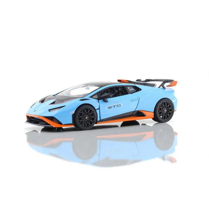 Rastar 1:18 Lamborghini Huracán STO Diecast Model Car – Blue (63800) - Jaiman Toys