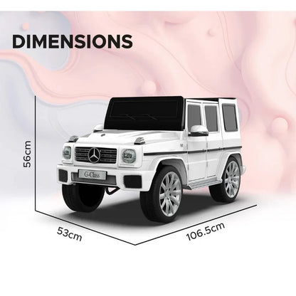 EMotorad Formula Fun Mercedes Benz G-Wagon Ride-On Car for Kids – Battery Operated with Remote Control